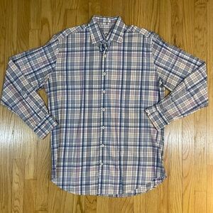 Peter Millar Multicolor Plaid Button-Up Shirt